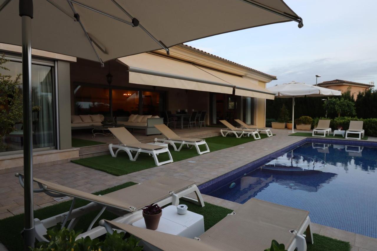 Bellviure Luxury Villa Mallorca La Cabaneta Bagian luar foto